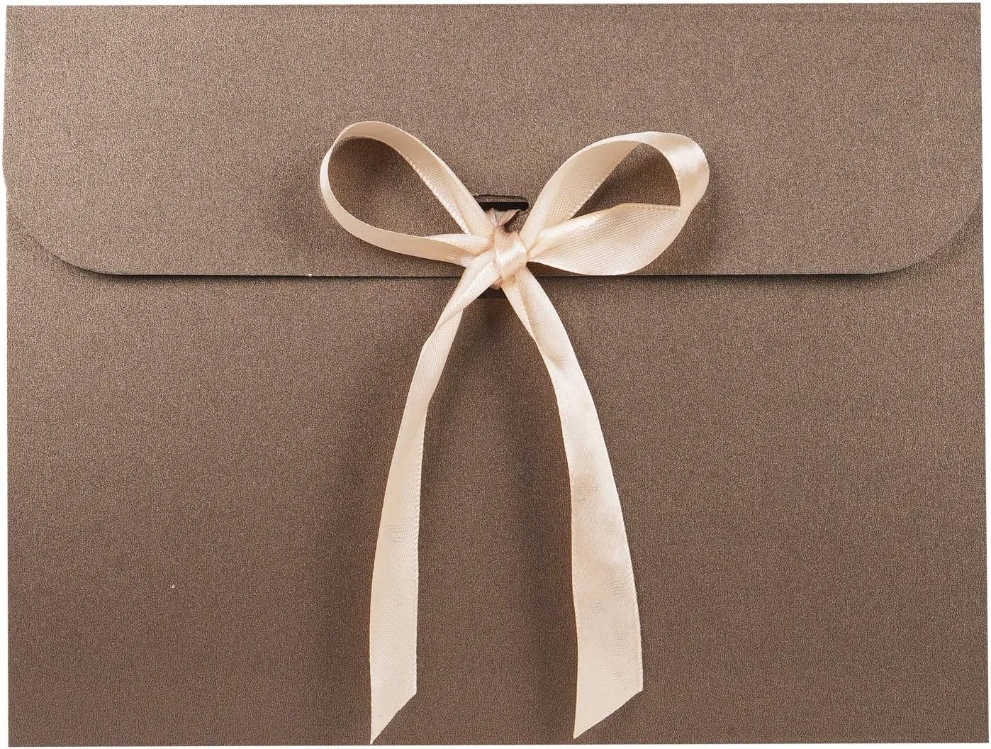 10pcs Paper Envelope Gift Bags with Ribbon Bowknot Holiday Envelope Party Gift Card Packaging Bag Wedding Presents Box for Underwear Silk Scarf Greeting Cards