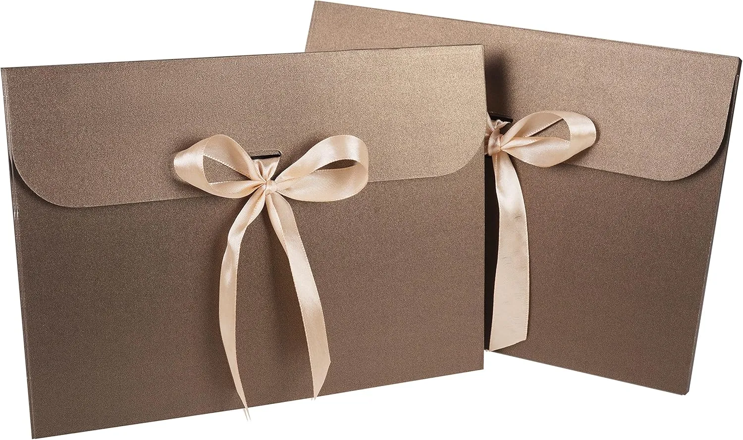 10pcs Paper Envelope Gift Bags with Ribbon Bowknot Holiday Envelope Party Gift Card Packaging Bag Wedding Presents Box for Underwear Silk Scarf Greeting Cards