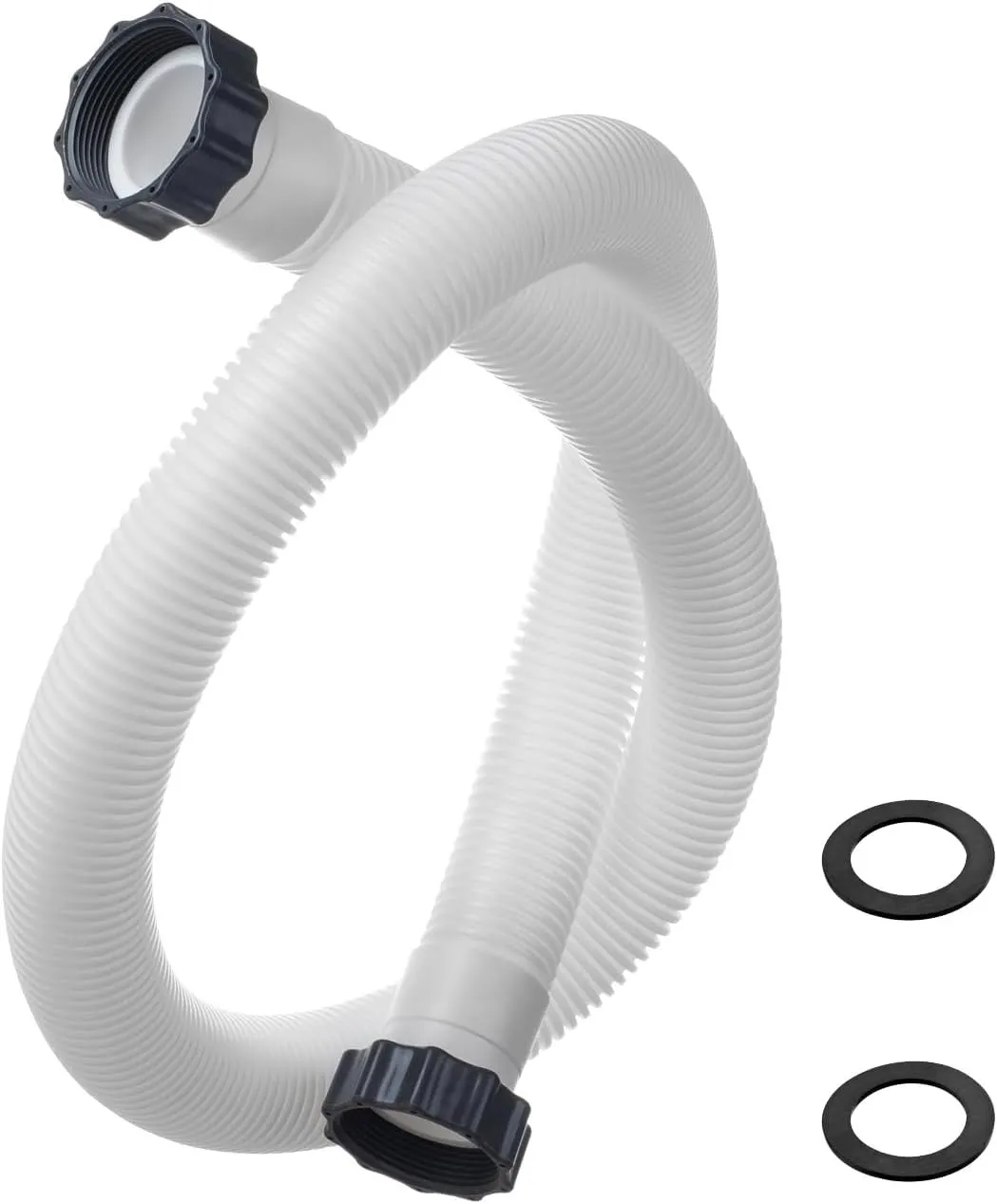 1.5" Diameter 29060E Pool Pump Replacement Hose for Intex Filter Pumps Sand Pump & Saltwater Systems - 59" Long(1 Pack)