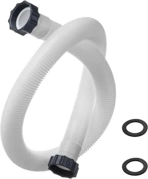 1.5" Diameter 29060E Pool Pump Replacement Hose for Intex Filter Pumps Sand Pump & Saltwater Systems - 59" Long(1 Pack)