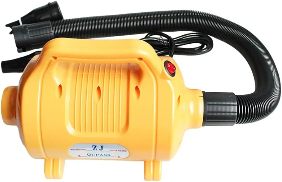 1900W High Power Inflatable Pump, Inflatable Tent Pool Assault Boat Inflator Multi-Function Inflating Machine 4.8PSI 4000L/MIN