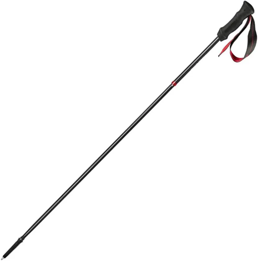 2 Pack Folding Trekking or Hiking Poles- Strong Walking Stick,Lightweight Carbon Fiber,Anti-Shock for Camping, Mountaining, Backpacking (A)