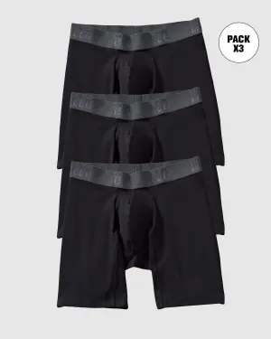 3-Pack Long Boxer Briefs