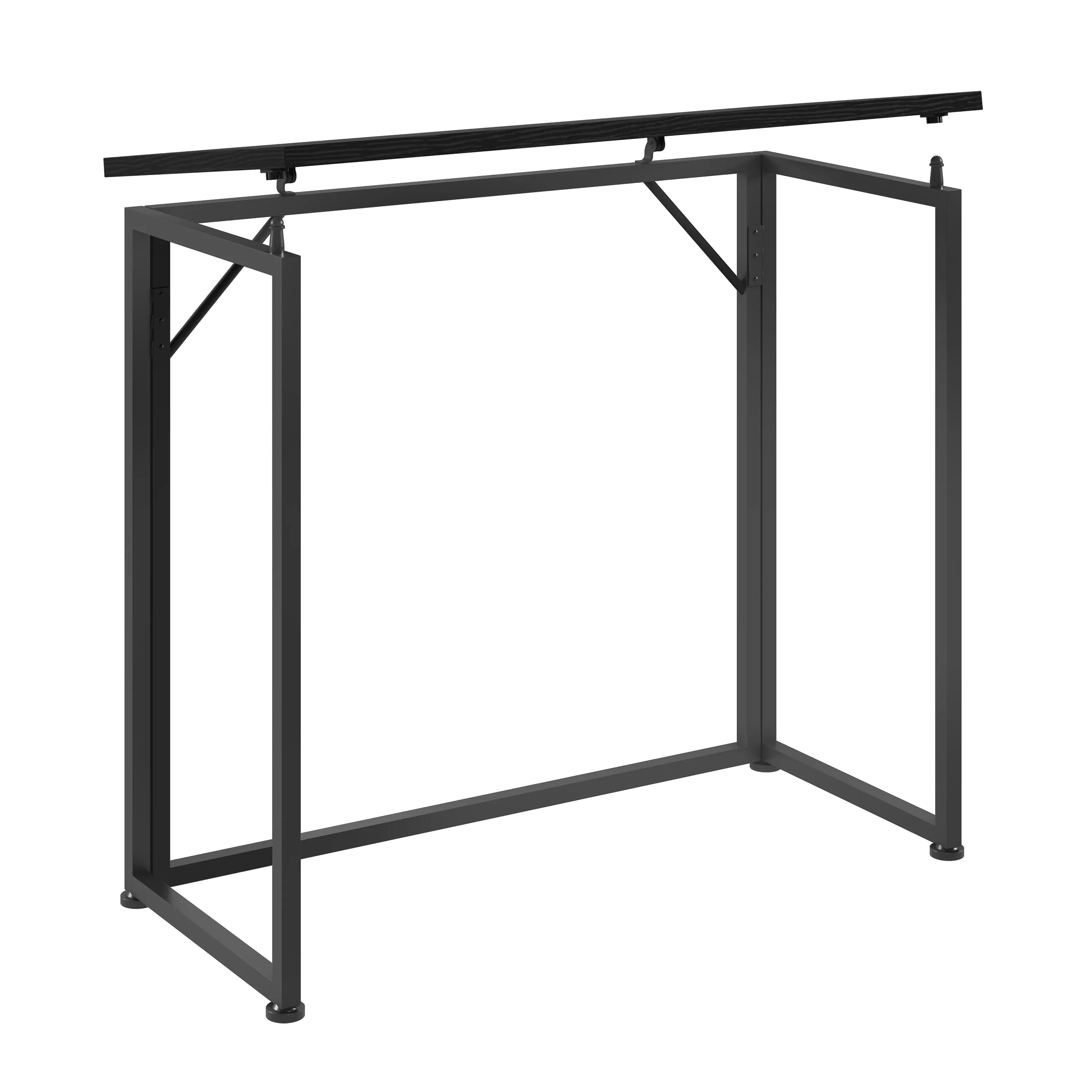 31.5” Folding Desk for Small Spaces, No Assembly Required