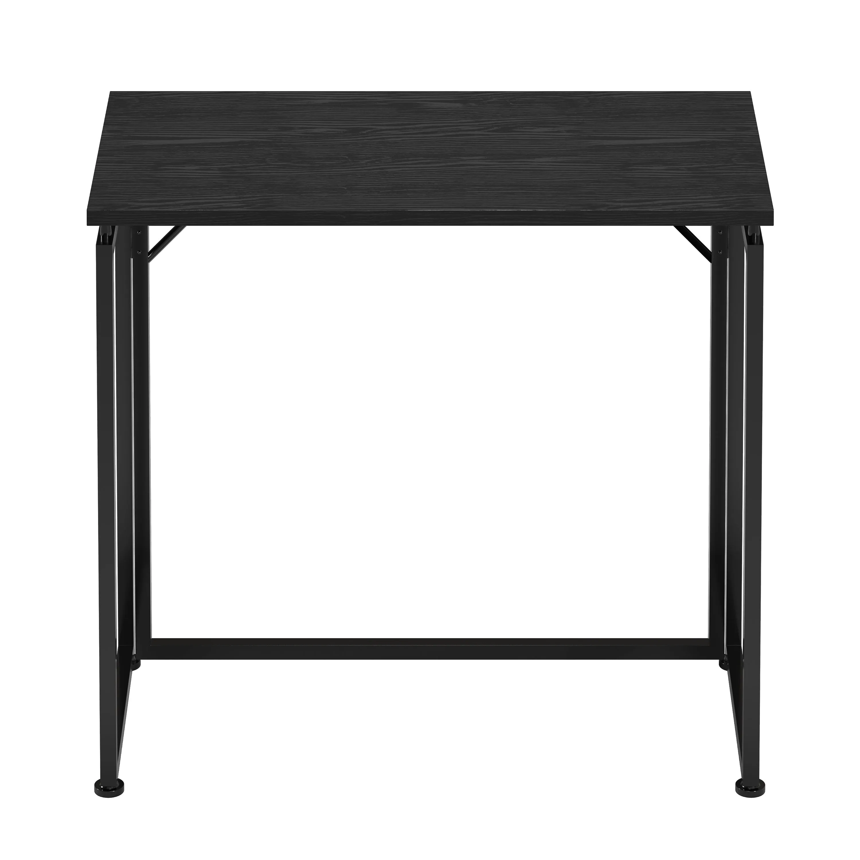 31.5” Folding Desk for Small Spaces, No Assembly Required