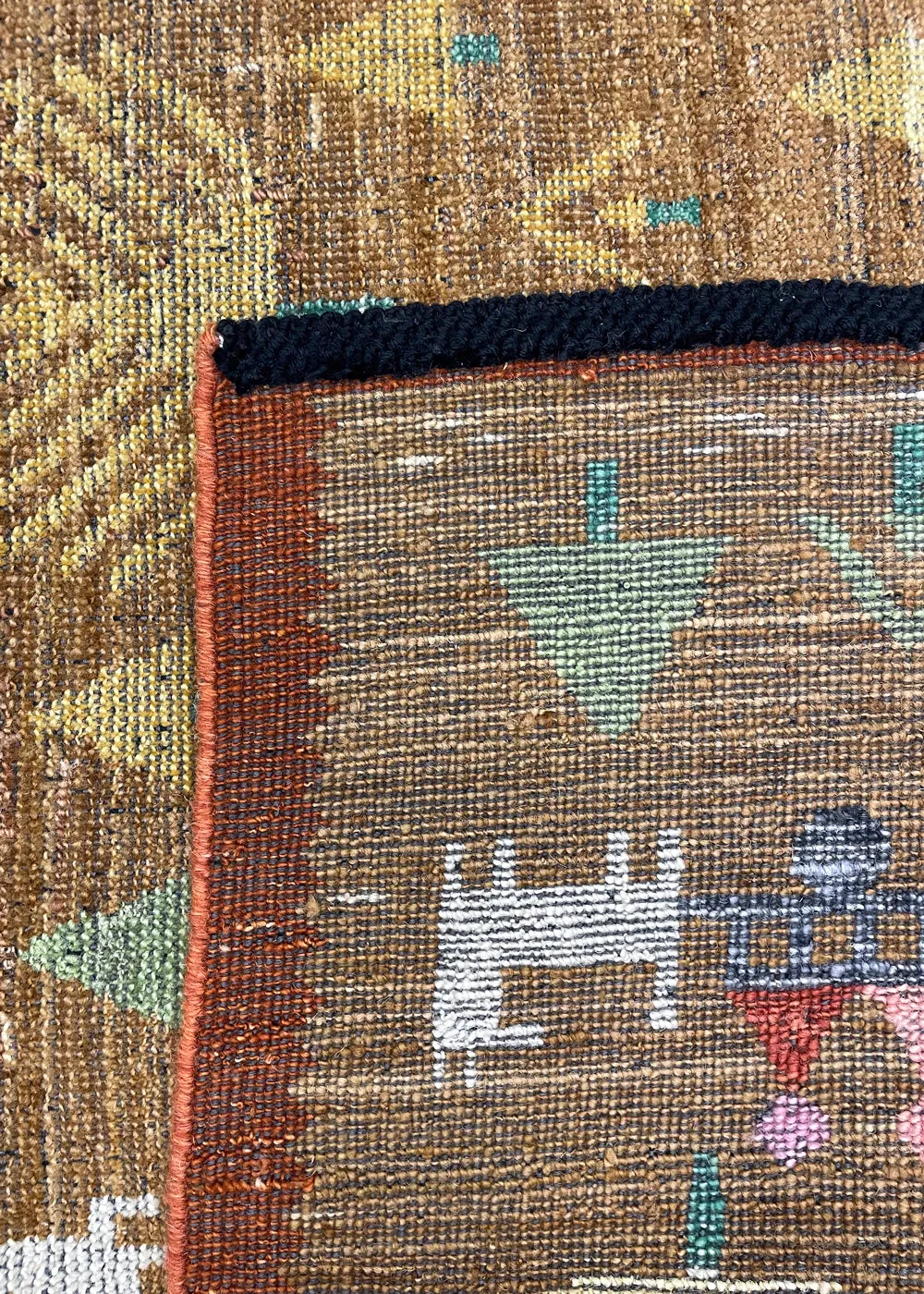 3'2"x4'11" Burano Swedish Folk