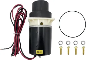 37072-0092 Replacement for Jabsc-o Marine Designer Series & Quiet Flush Marine Toilet Pump Kit, Waste Pump Assembly Compatible with Jabsc-o Toilet Series 37045, 37245, 37055, 37255, 37075, 37275(12V)