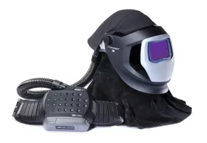 3M Adflo PAPR and Versaflo M-Series Helmet Kit w Speedglas Welding Shield 38-1101-00SW, LiIon Battery, No ADF, 1/Case