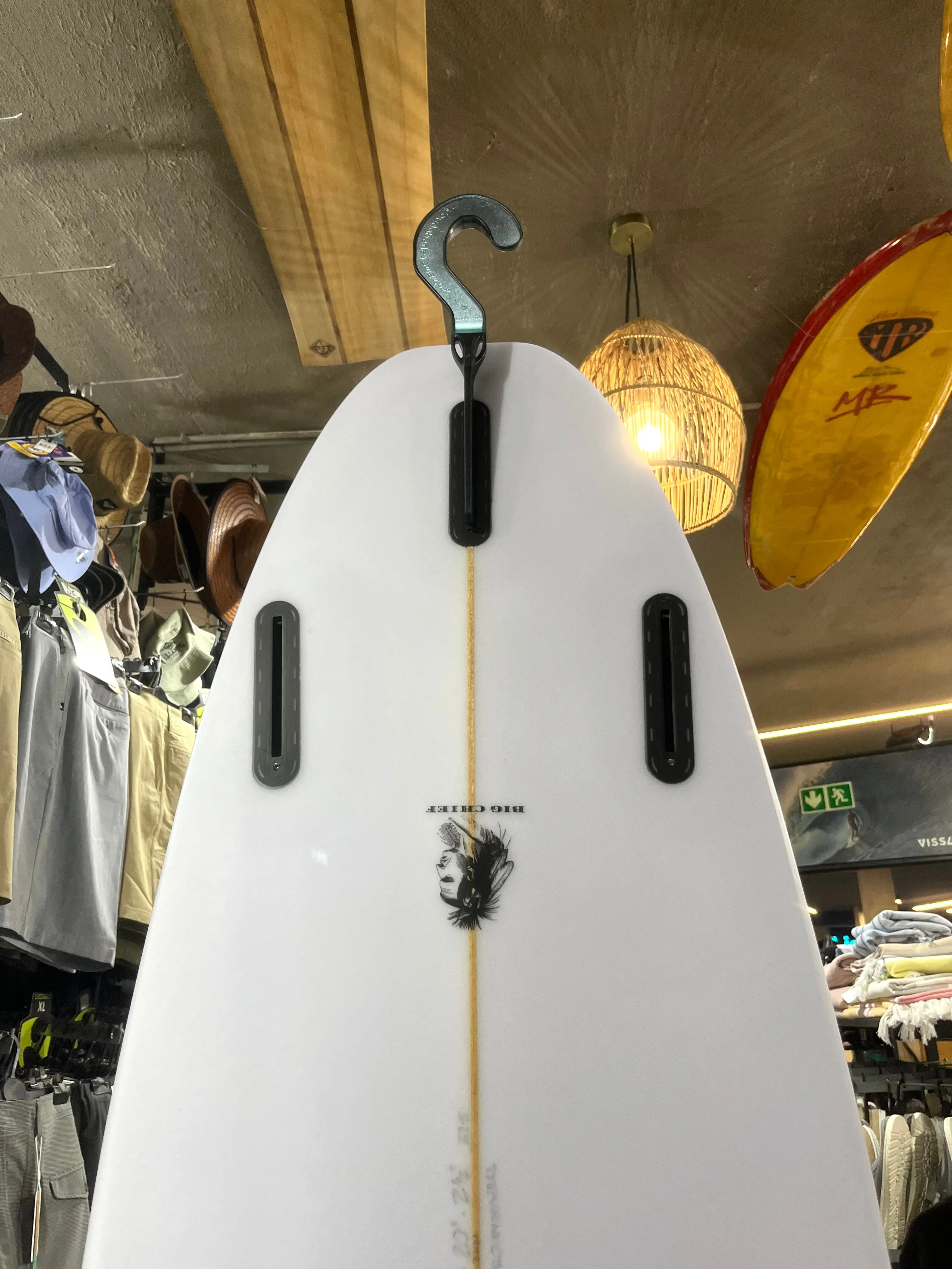 6' 6" X 20" X 2 1/2" (37.5L) Hutchison Handcrafted Minimal Big Chief HHB3441