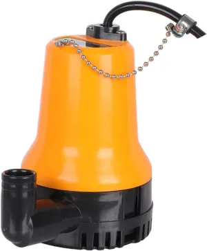 70L/min 12V 24V Household Pumping Circulation Electric Farm Micro Cabin Drain Pump Submersible Water Pump Bilge Pump(24V)