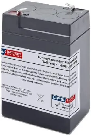 Abbott Laboratories Patrol Enteral Pump 6V 4.5Ah Medical Replacement Battery