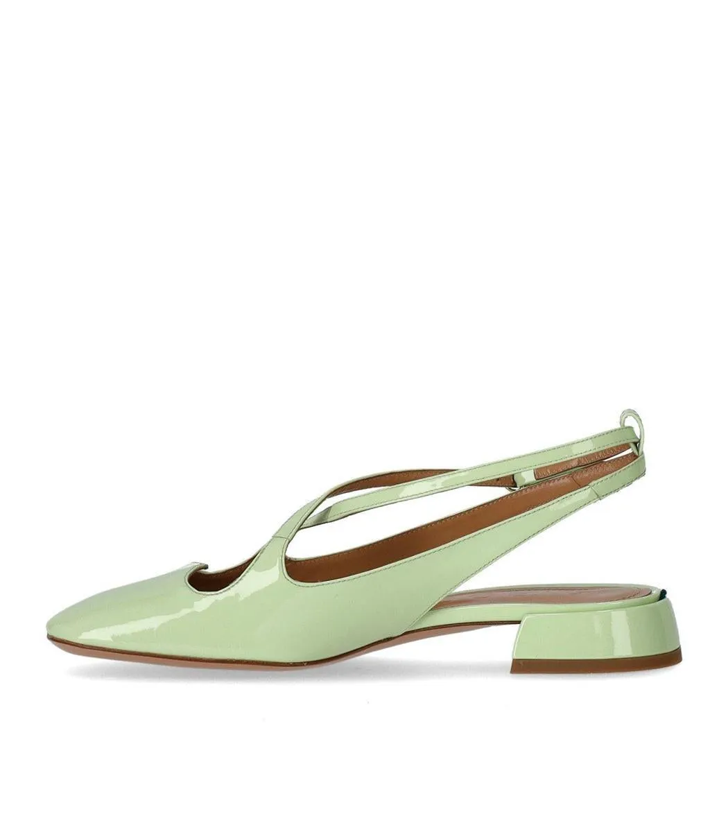 A.Bocca Two For Love Light Green Slingback Pump