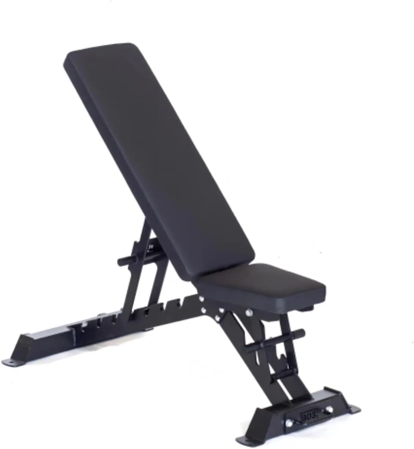 Adjustable Bench [Bells of Steel] Buzz Saw Flat Incline Decline Weight Bench, up to 6 Incline Angles, Foldable Lifting Bench for Easy Storage - 11 Gauge Steel, 1000lb Capacity