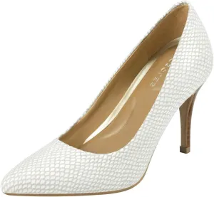 Aerosoles Women's Shipmate Pump, White Snake, Medium