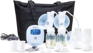 Ameda MYA Joy Plus Electric Breast Pump   Breast Pump Bag | Rechargeable | Portable Breast Pump Hands Free | Hospital Grade | Includes HygieniKit & Ameda Pump Parts
