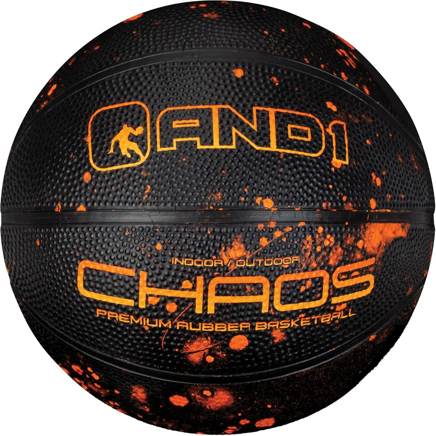 AND1 Mini Basketball 3 Pack Set for Kids (Deflated w/Pump Included): - Size 3 7-Inch Premium Youth Size Basketballs, Easy to Grip