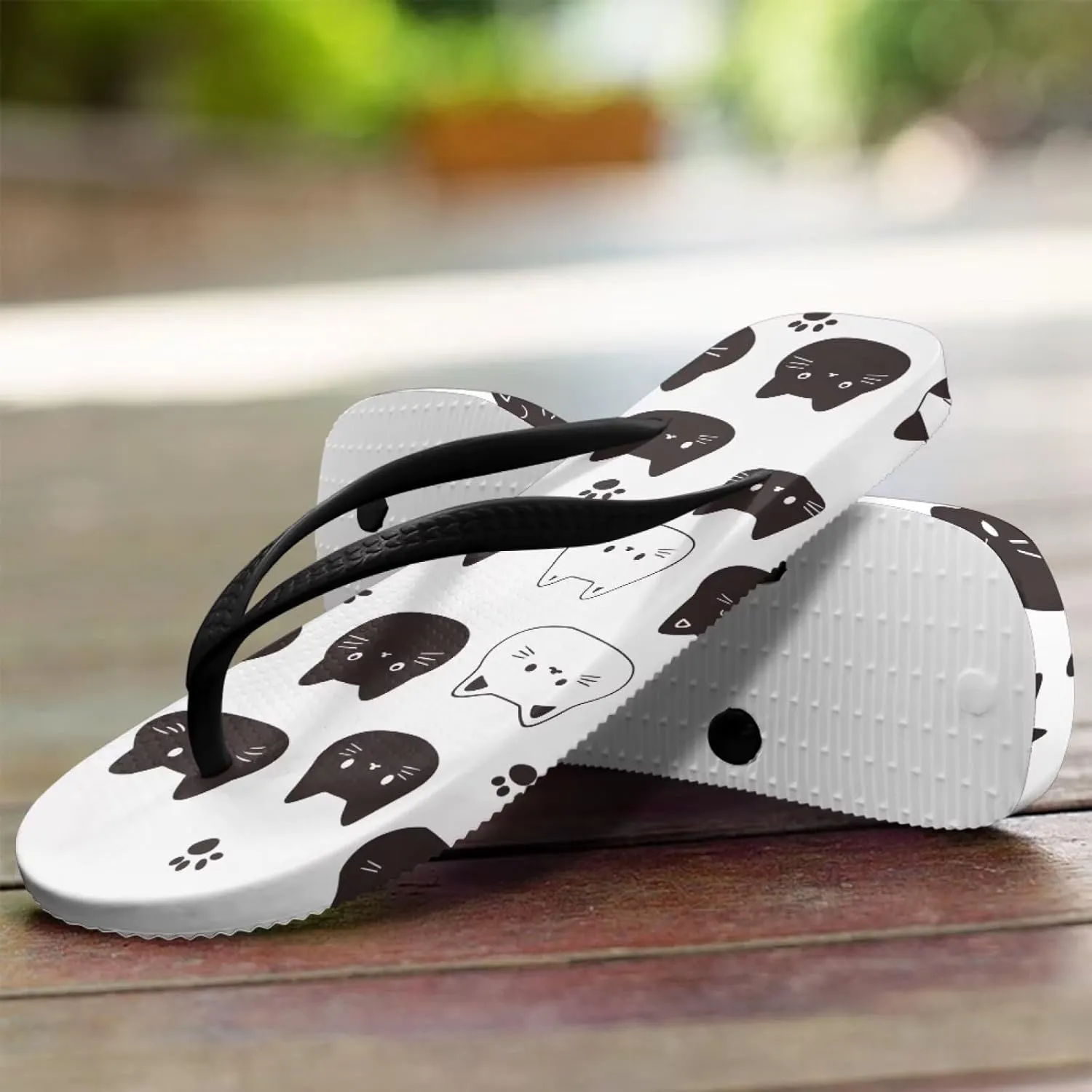 Animal Pattern Beach Flip Flops Summer Thong Sandals Comfort Walking Cushion Slippers for Women 2025