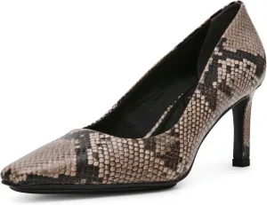 Anne Klein Womens Ruthie Textured Patent Pumps