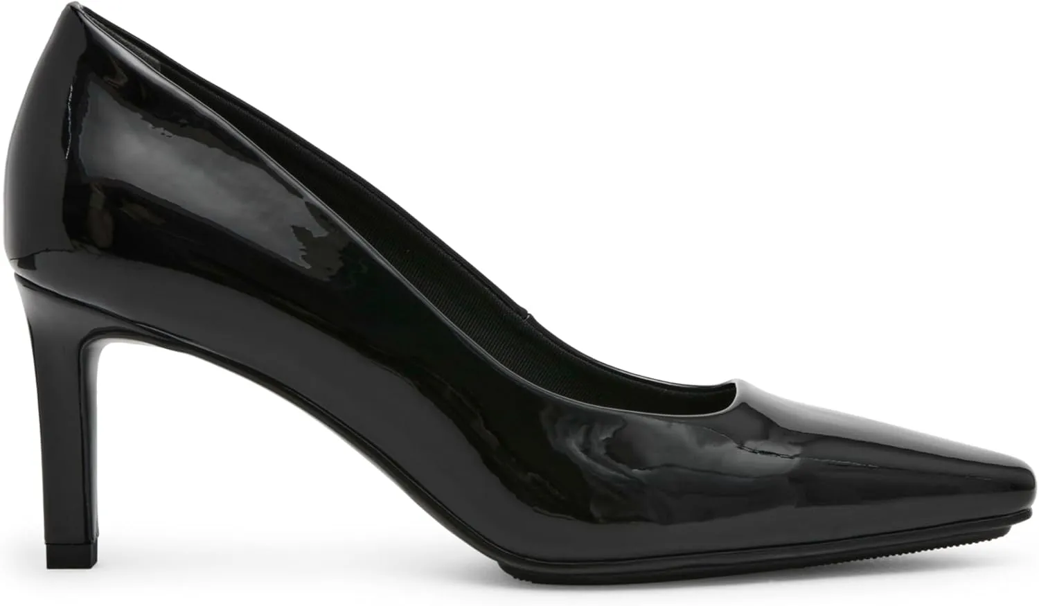 Anne Klein Womens Ruthie Textured Patent Pumps