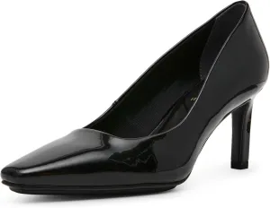 Anne Klein Womens Ruthie Textured Patent Pumps