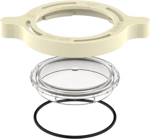 ANTOBLE 350090 Clamp and 350091 Pump Lid with O-Ring Pool Pump Locking Ring Replacement Parts for Pentair SuperFlo SuperMax Inground Pool and Spa Pumps