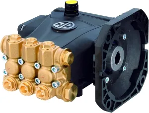 AR Annovi Reverberi Annovi Reverberi RCV3G25E-F8 Triplex Plunger Pump, Black