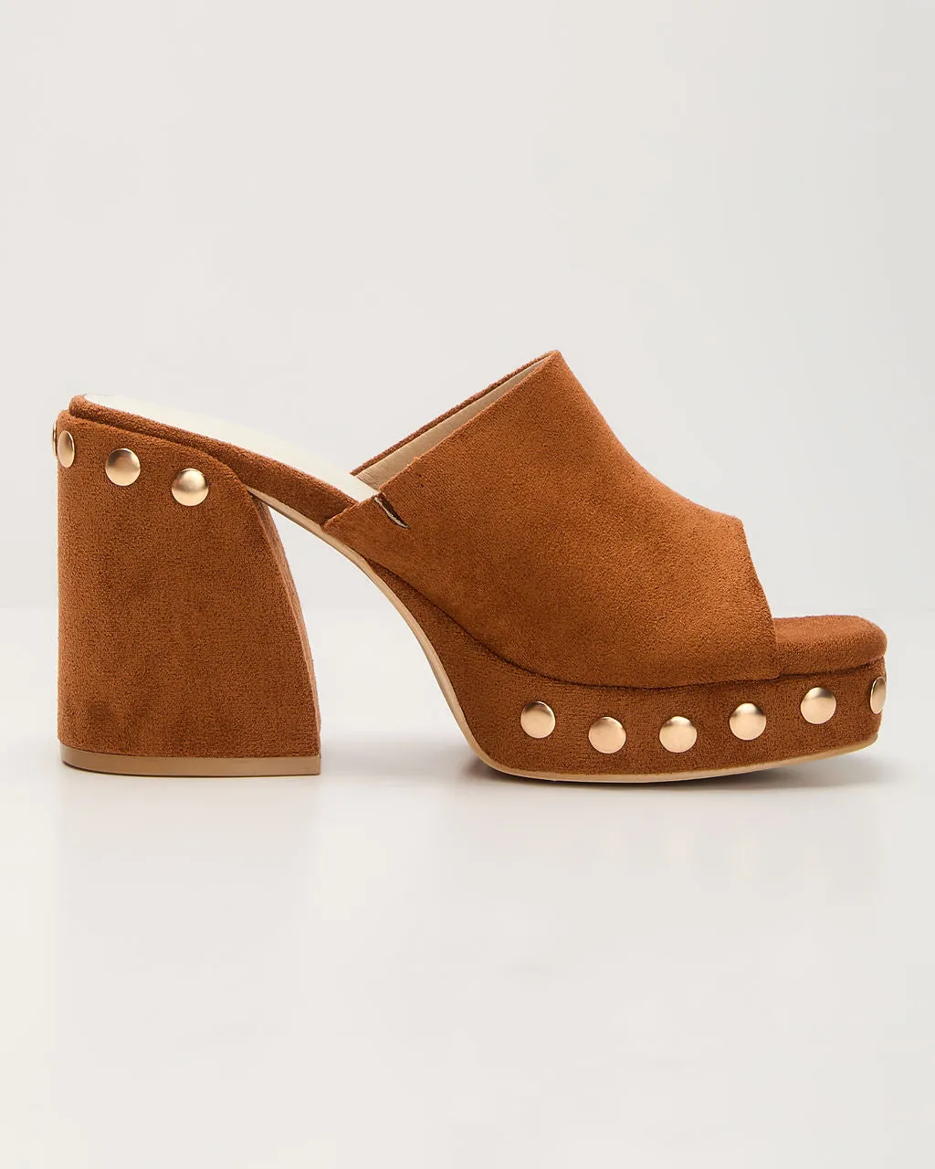Asha Studded Platform Mule