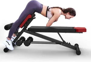 Back Plug-and-play Form Weight Perfect Roman Chair Bench Finer Gym Your Bench Sit-Ups! Multi-Functional Home Press, with and the Autumn sale – Exercises, Adjustable for Transform Hyperextensions,