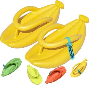 Banana Slippers Banana Sandals Slides Slippers Non-slip Shower Shoes EVA Unisex Flip
