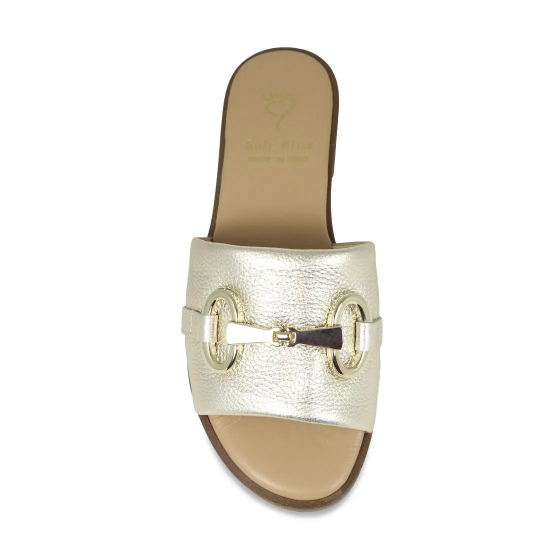 Bardot: Gold Leather