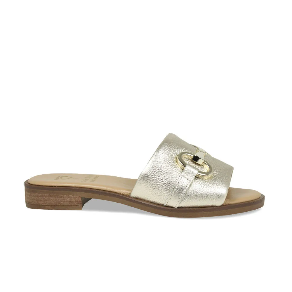 Bardot: Gold Leather