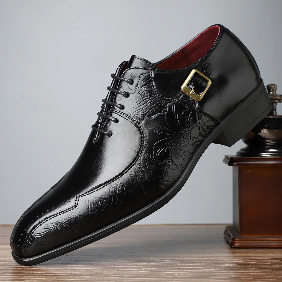 Bellagio Embossed Oxford Shoes