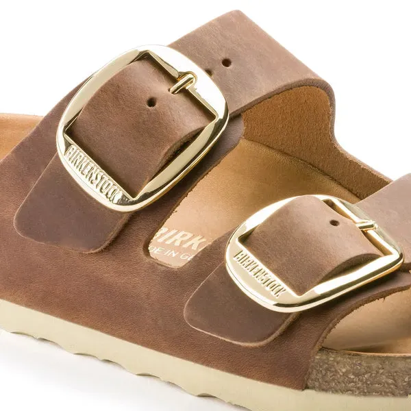 BIRKENSTOCK - 1011073 ARIZONA BIG BUCKLE MULE - TAN LEATHER