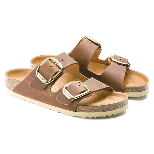 BIRKENSTOCK - 1011073 ARIZONA BIG BUCKLE MULE - TAN LEATHER