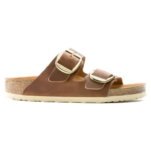 BIRKENSTOCK - 1011073 ARIZONA BIG BUCKLE MULE - TAN LEATHER