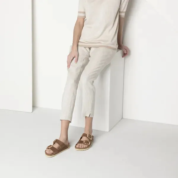 BIRKENSTOCK - 1011073 ARIZONA BIG BUCKLE MULE - TAN LEATHER