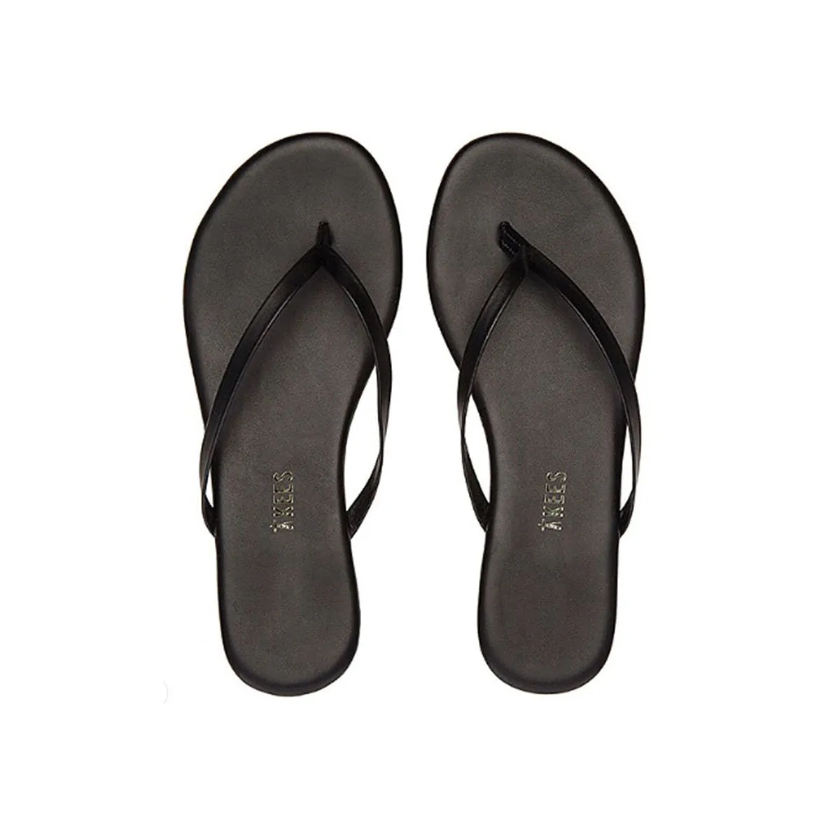 Black Flip Flops