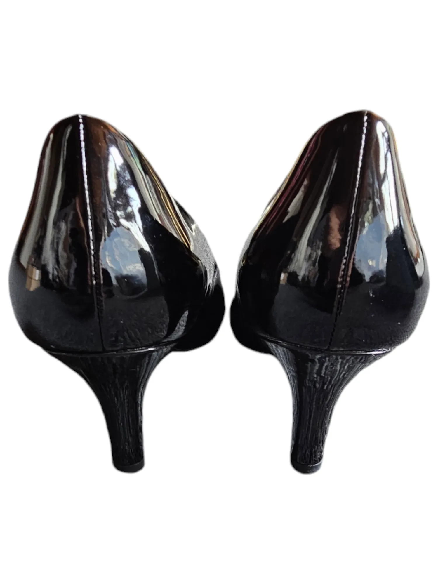 Black Patent Leather Pump - Lifestride