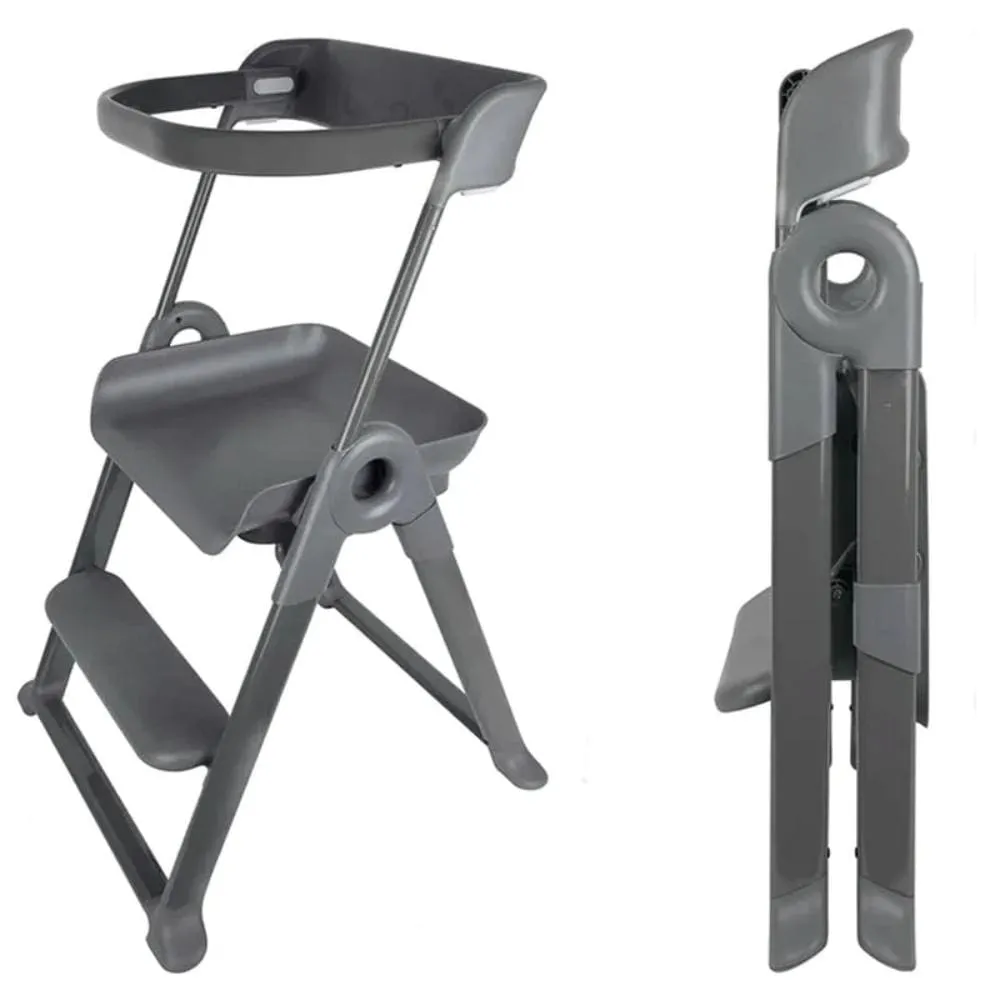 Boon Pivot Toddler Foldable Tower - Grey