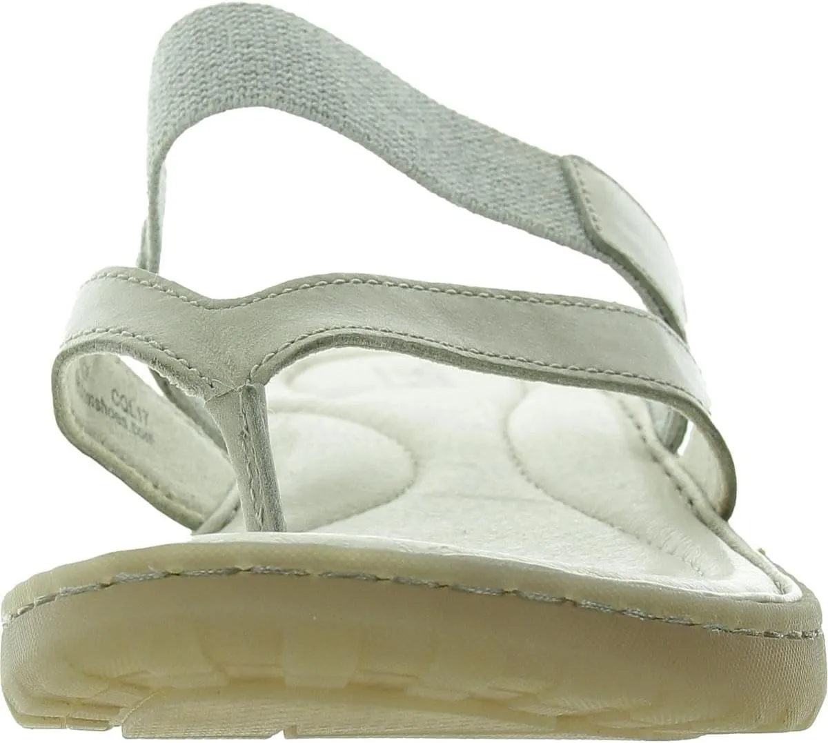 BORN Womens Stretch Leather Flip-Flops