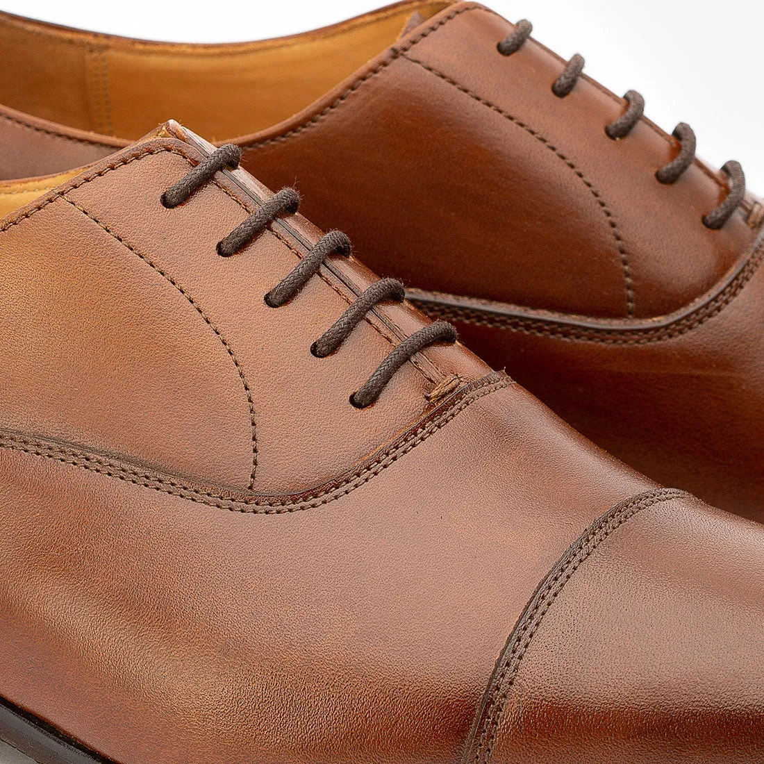 Brown Classic Captoe Oxford