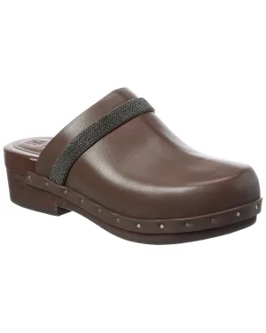 Brunello Cucinelli Leather Mule