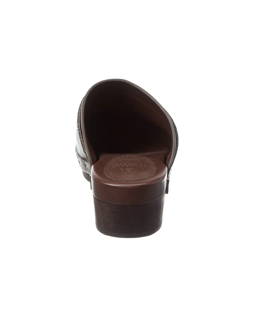 Brunello Cucinelli Leather Mule