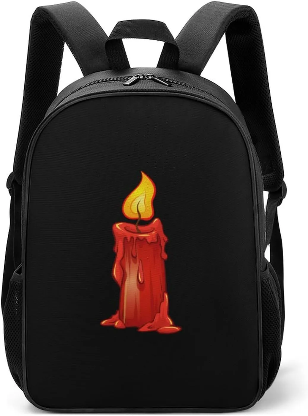 Candle Travel Backpack Laptop Shoulders Bag Casual Daypack for Business Hiking for Women Men