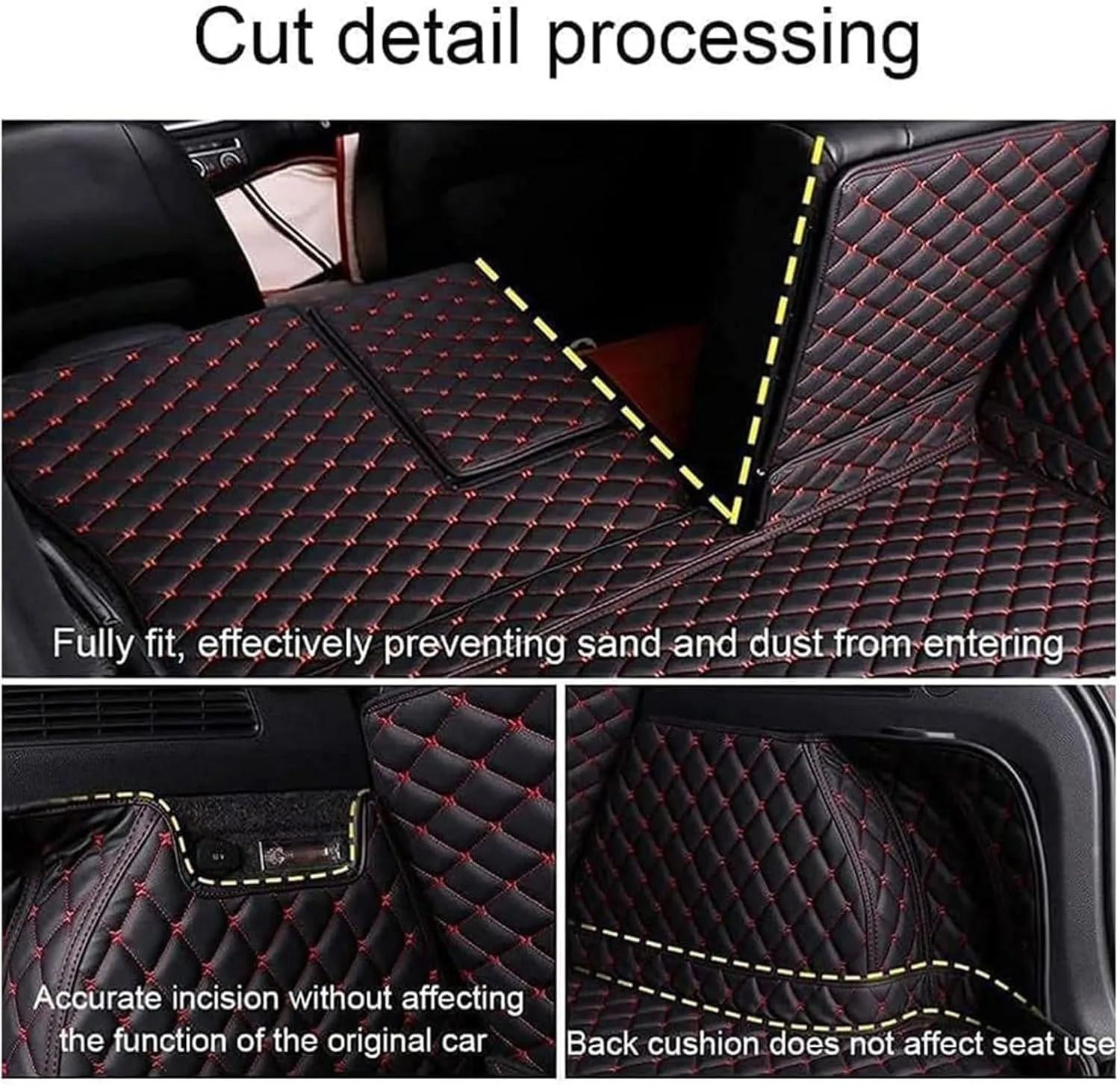Car Full Coverage Boot Protector Liner for Jaguar E-PACE 2017 2018 2019 2020 2021 2022 2023 2024, Car Accessories