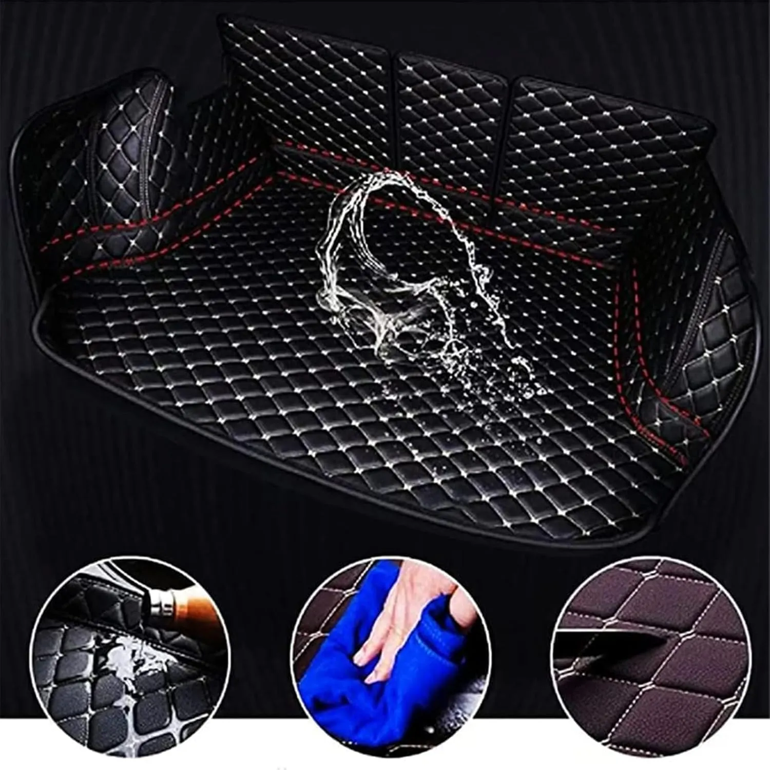 Car Full Coverage Boot Protector Liner for Jaguar E-PACE 2017 2018 2019 2020 2021 2022 2023 2024, Car Accessories