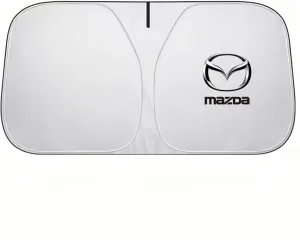 Car Windshield Sun Shade for Mazda Biante 2008-2018, Front Window Sunshade Blocks UV Rays Heat Keep Car Interior Cool Foldable Sun Visor Protector for Car Accessories,140 * 70cm