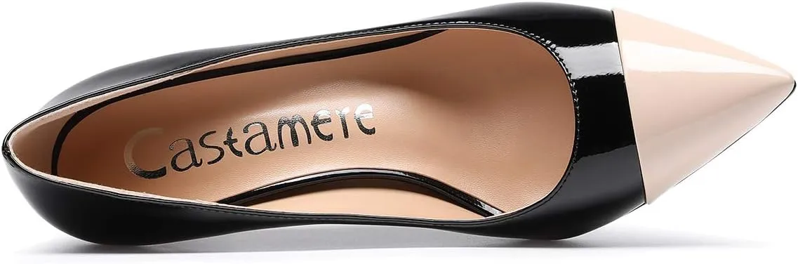 Castamere High Heels Womens Pointed-Toe Slip-on Pumps 8.5CM Stiletto Heel Shoes
