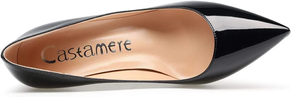Castamere High Heels Womens Pointed-Toe Slip-on Pumps 8.5CM Stiletto Heel Shoes