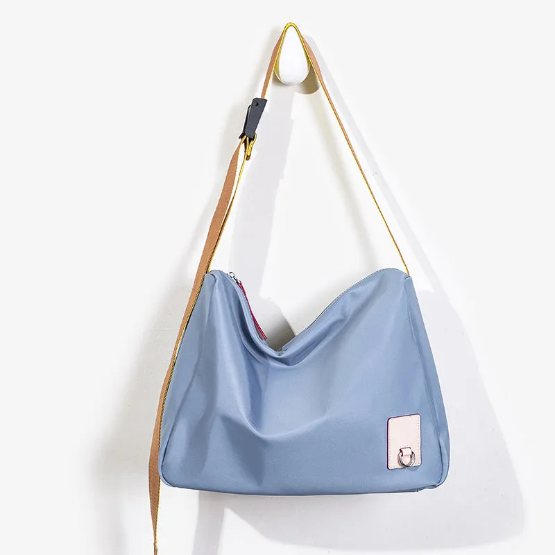 Casual Large Oxford Canvas One-Shoulder Commuter Bag